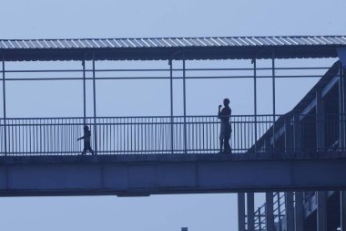 Siluetler Ayak Köprüsü 'nde