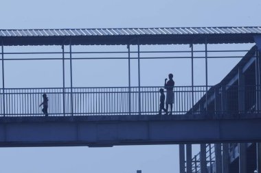 Siluetler Ayak Köprüsü 'nde