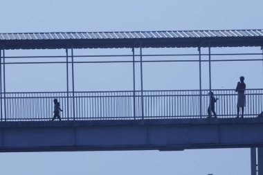 Siluetler Ayak Köprüsü 'nde