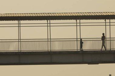 Siluetler Ayak Köprüsü 'nde