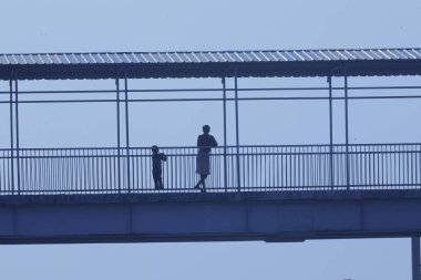 Siluetler Ayak Köprüsü 'nde