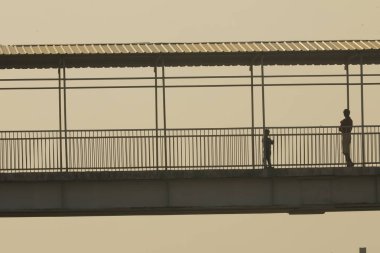 Siluetler Ayak Köprüsü 'nde