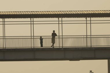 Siluetler Ayak Köprüsü 'nde