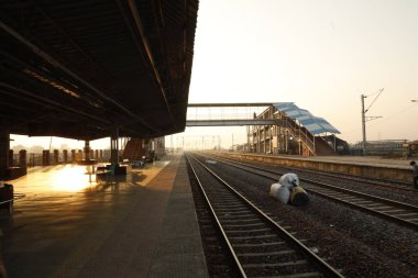 Siluetler Ayak Köprüsü 'nde