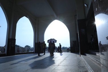 People at Train Station Hyderabad India 15th Aug 2022