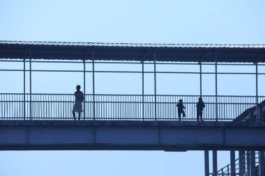 Siluetler Ayak Köprüsü 'nde