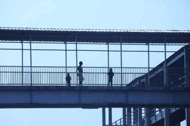 Siluetler Ayak Köprüsü 'nde