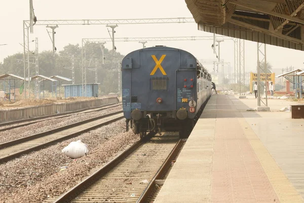 Tåg Station Hyderabad Indien Mars 2022 — Stockfoto