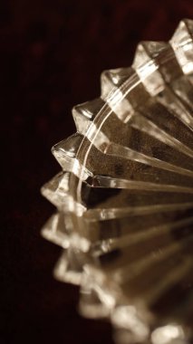 Soyut Cam Doku Makro Çekimi