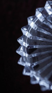 Soyut Cam Doku Makro Çekimi