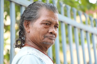 Indian Old man at Home 15th Aug 2022 Hyderabad India