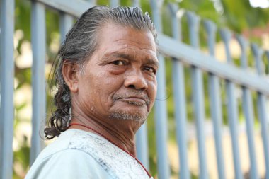 Indian Old man at Home 15th Aug 2022 Hyderabad India