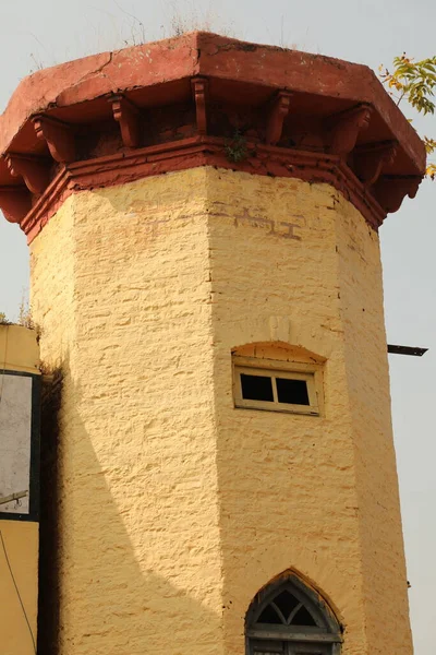 Заброшенный Замок Сельской Местности Индии — стоковое фото