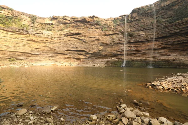 Brihaspati Kund Water Falls Panna Madhya Pradesh India — Photo