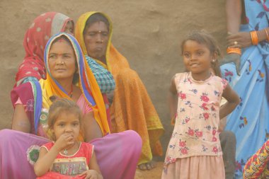 Indian Mother and child watching 2nd Aug 2022 Hyderabad India