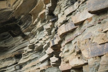 Çiğ taş dokusu yakın plan