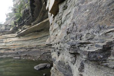 Çiğ taş dokusu yakın plan