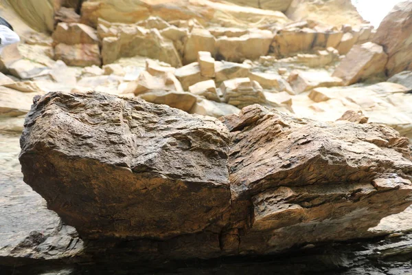 Raw Stone Texture Closeup — Stock Photo, Image