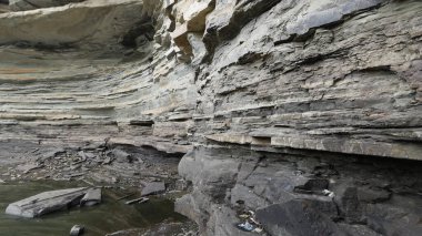 Çiğ taş dokusu yakın plan