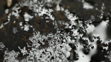 water drops on Floor