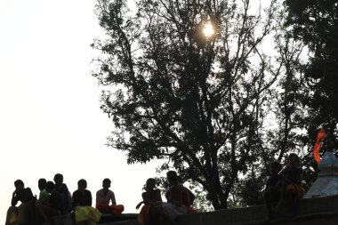 Indian Village People watching 15th Aug 2022 Hyderabad India