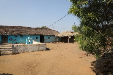 Terk Edilmiş Hindistan Köy Evi