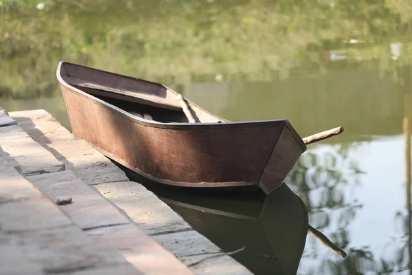 Old Boat Sungai — Stok Foto