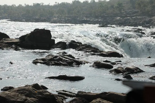 Water Falls Madhya Pradesh Tourist Place — Stock Photo, Image