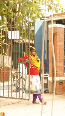 Indian Village People watching 15th Aug 2022 Hyderabad India