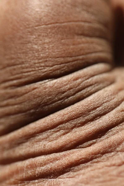 Macro Shot Human Skin — Zdjęcie stockowe