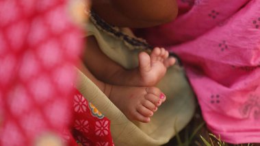 Closeup of a Baby Foot