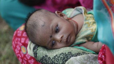 Closeup of a Indian Kid Hyderabad India 15th Aug 2022