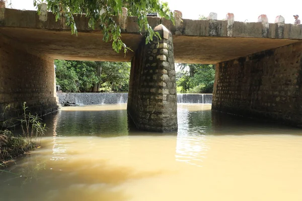 Puente Través Del Río — Foto de Stock