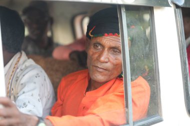 Indian Old man close up Hyderabad India 2nd Aug 2022