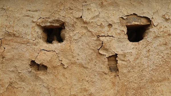Mud wall Texture at Rural area