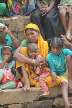 Poor Mothers and kids Hyderabad India 2nd Aug 2022