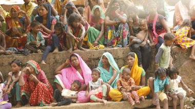 Poor Mothers and kids Hyderabad India 2nd Aug 2022