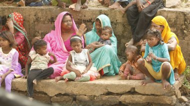 Poor Mothers and kids Hyderabad India 2nd Aug 2022