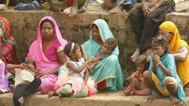 Poor Mothers and kids Hyderabad India 2nd Aug 2022