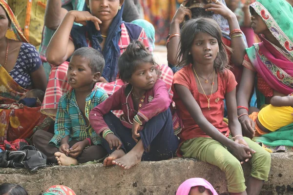 Poor Mothers Kids Hyderabad India 2Nd Aug 2022 — Foto Stock