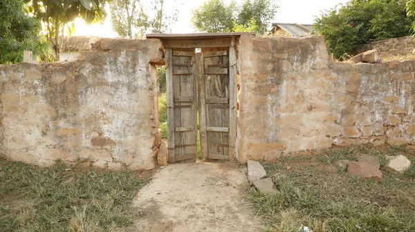 Terk Edilmiş Hindistan Köy Evi — Stok fotoğraf