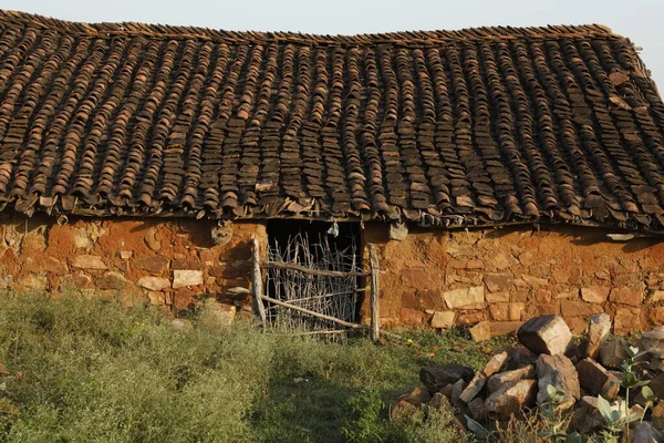 Maison Village Abandonnée Inde — Photo