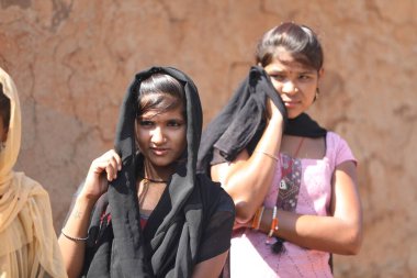 Young Indian Girls waching Hyderabad India 15th Aug 2022