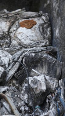 Damaged Old Files in Police station