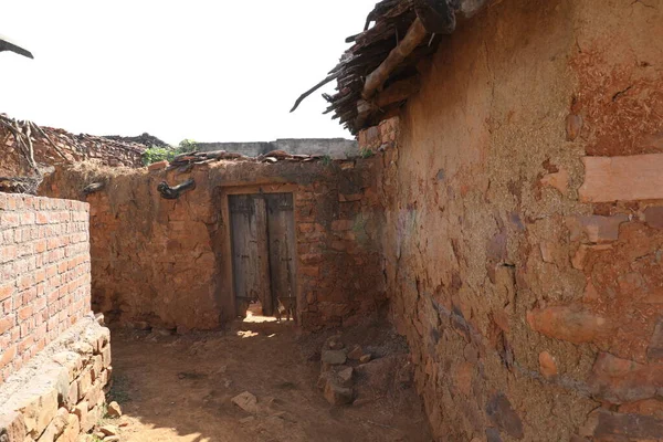 Abandonado Village House Índia — Fotografia de Stock
