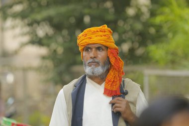 Indian Old man close up Hyderabad India 2nd Aug 2022