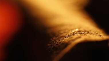 Yumuşak halı makro çekimi