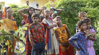 Indian Village People watching Hyderabad India 2nd Aug 2022