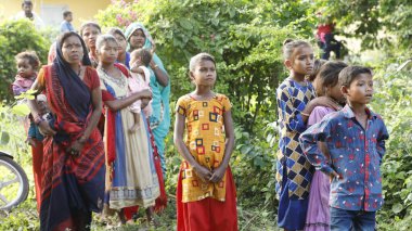 Indian Village People watching Hyderabad India 2nd Aug 2022