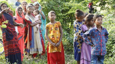 Indian Village People watching Hyderabad India 2nd Aug 2022